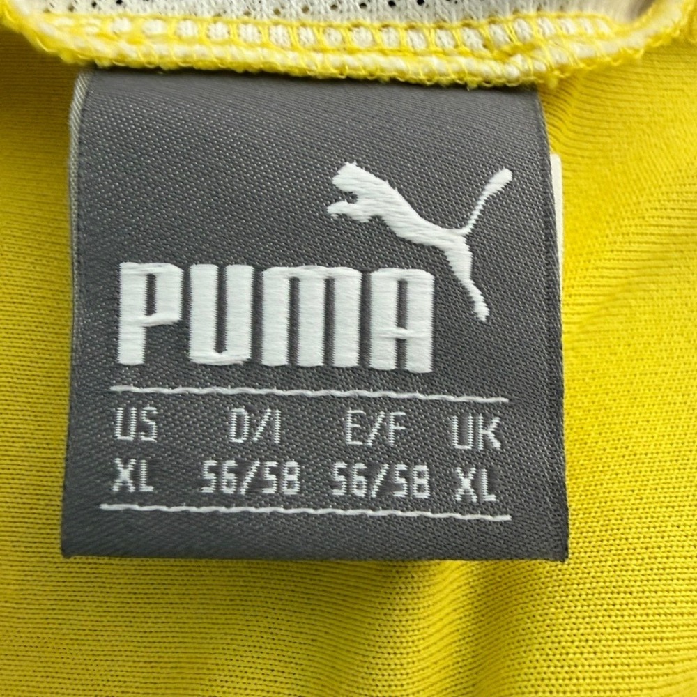 Ferrari Puma Corso Pilota Polo Shirt Mens XL Yellow Italy Racing Golf Sport - Picture 6 of 15